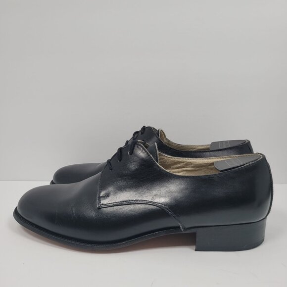 Vero Cuoio Scafora Men\'s Black Dress Shoes US Size 13 EU 46 Made In